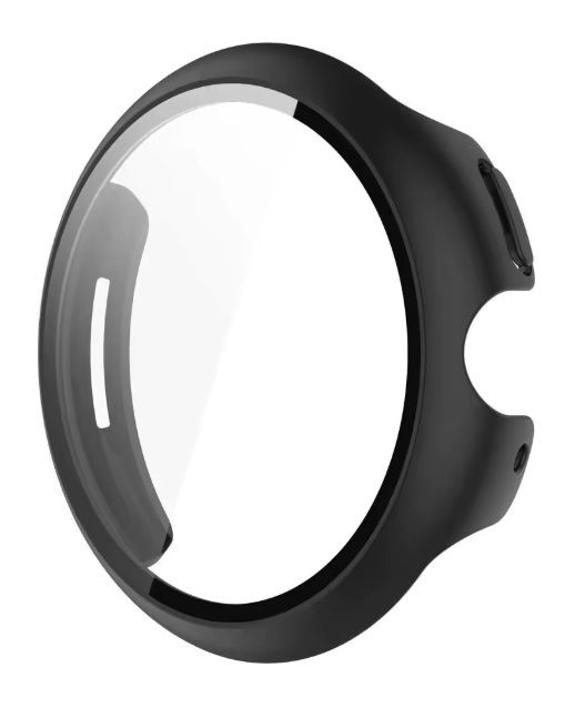 Silikónový kryt pre Google Pixel Watch 3, 45 mm - Čierny