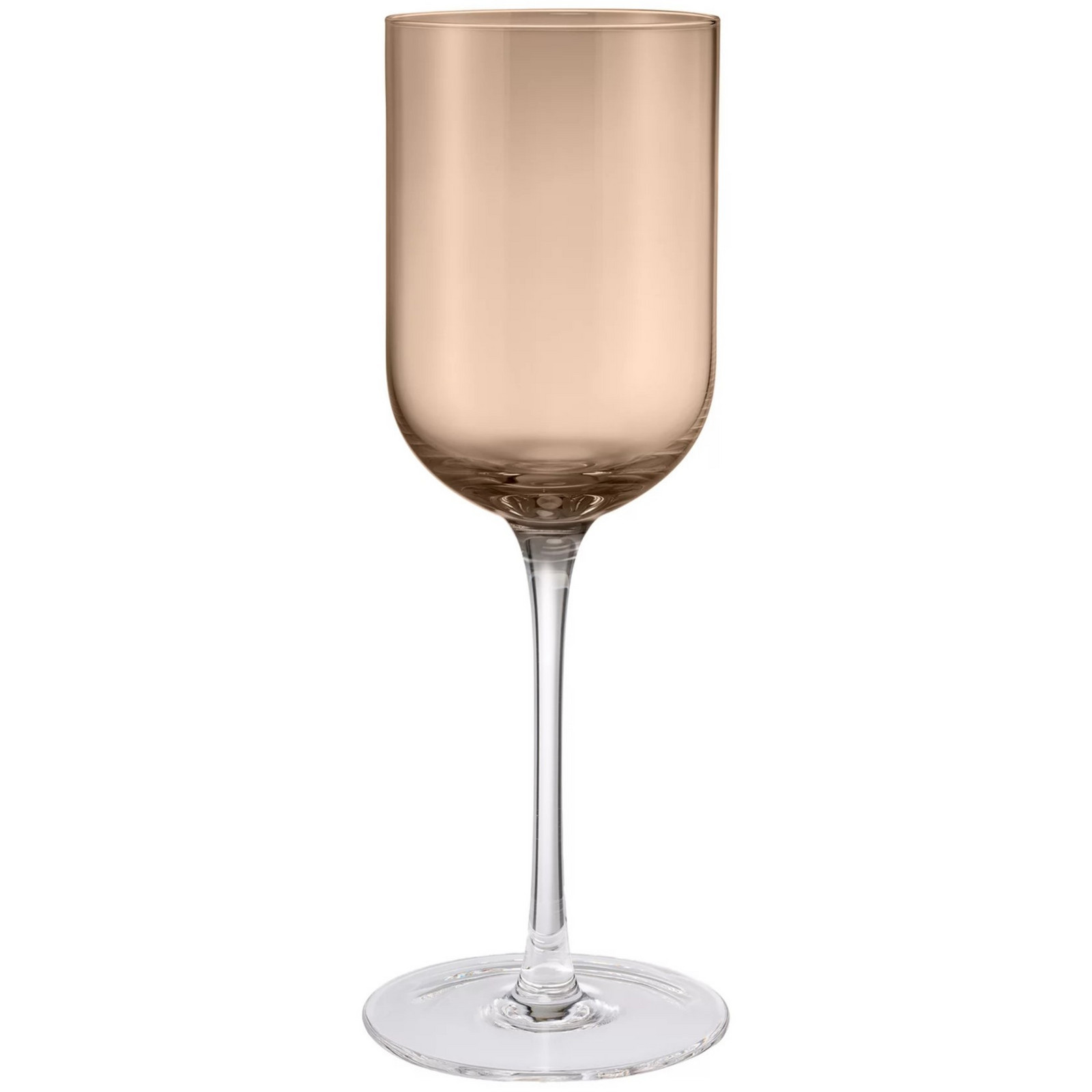 Pohár na biele víno FUUMI 310 ml, sada 4 kusov, kávový, sklo, Blomus