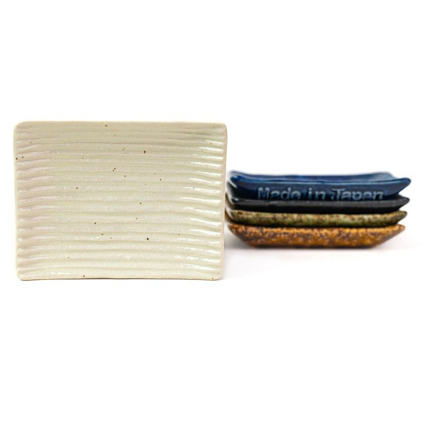 Servírovací tanier CONTOUR 17,5 x 10 cm, biela, keramika, MIJ