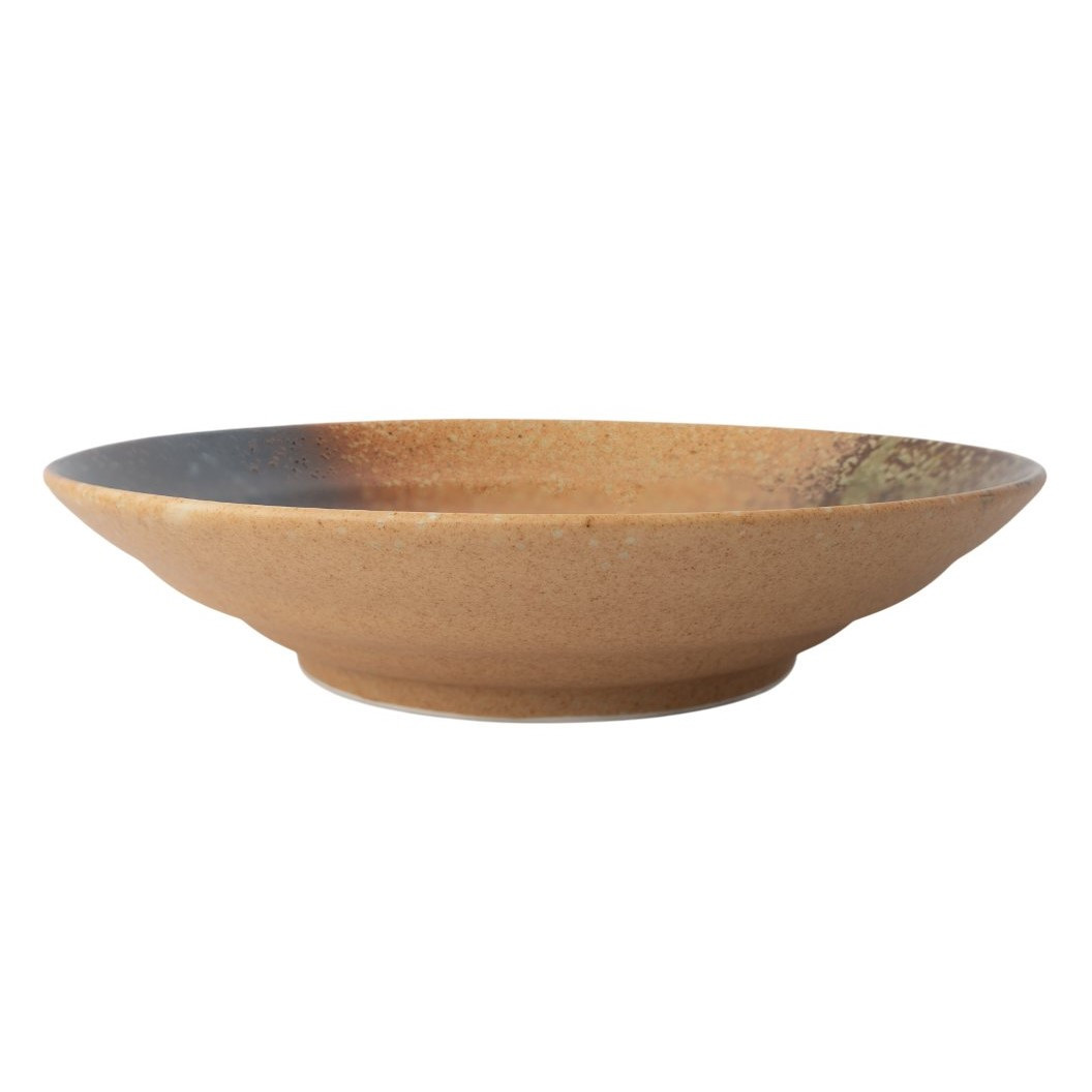 Servírovacia miska WABI SABI 28,5 cm, 1,2 l, hnedá, keramika, MIJ