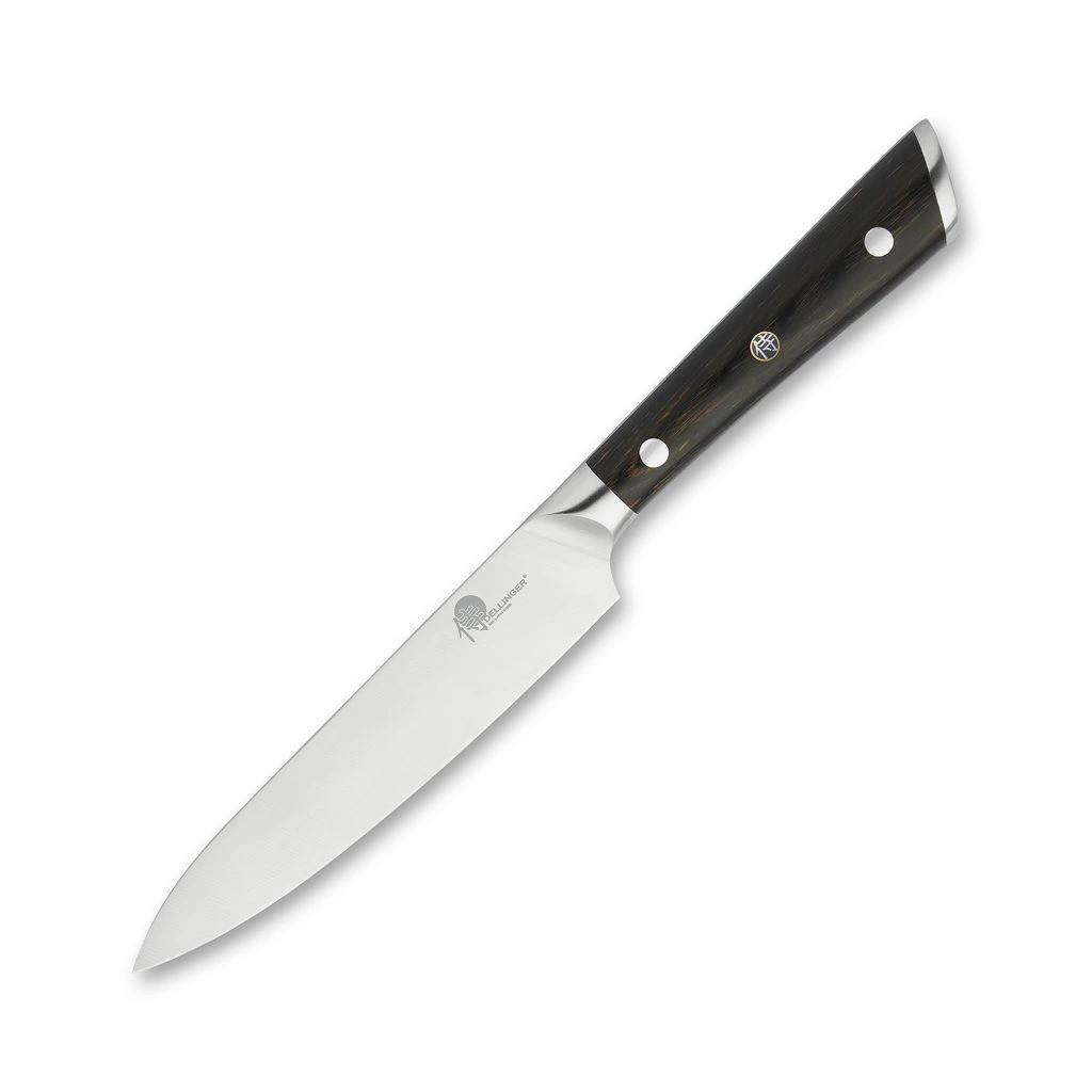 Univerzálny nôž GERMAN BLACK SAMURAI 13 cm, čierna, Dellinger