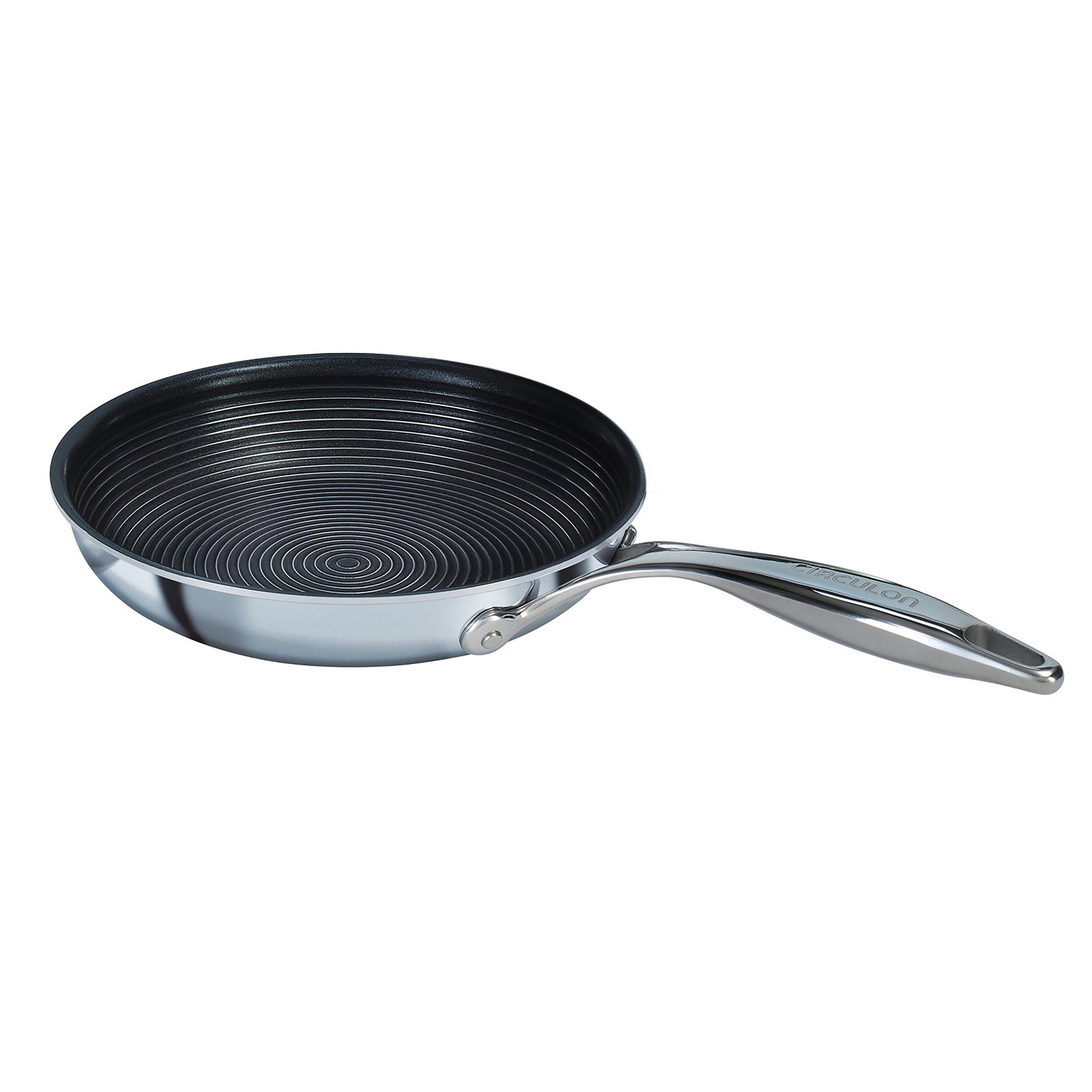 Nepriľnavá panvica STEELSHIELD 25 cm, nerezová oceľ, Circulon