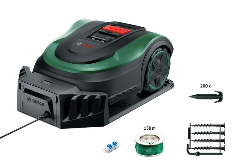 Bosch Indego M+ 700, robotická kosačka, 18 V, výška strihu 30 – 50 mm, plocha až 700 m2