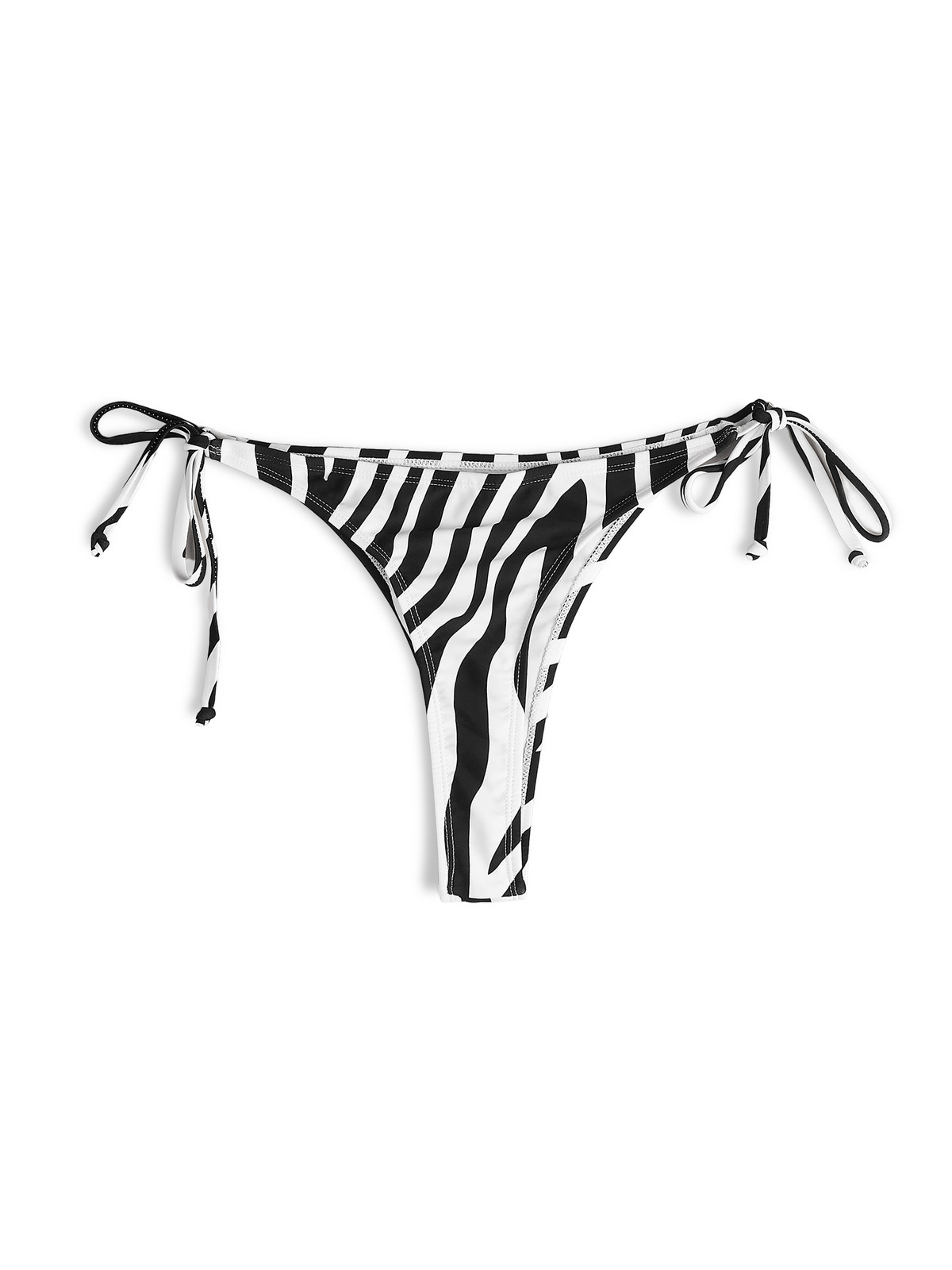 GATE Bikinové tangá so zvieracou potlačou