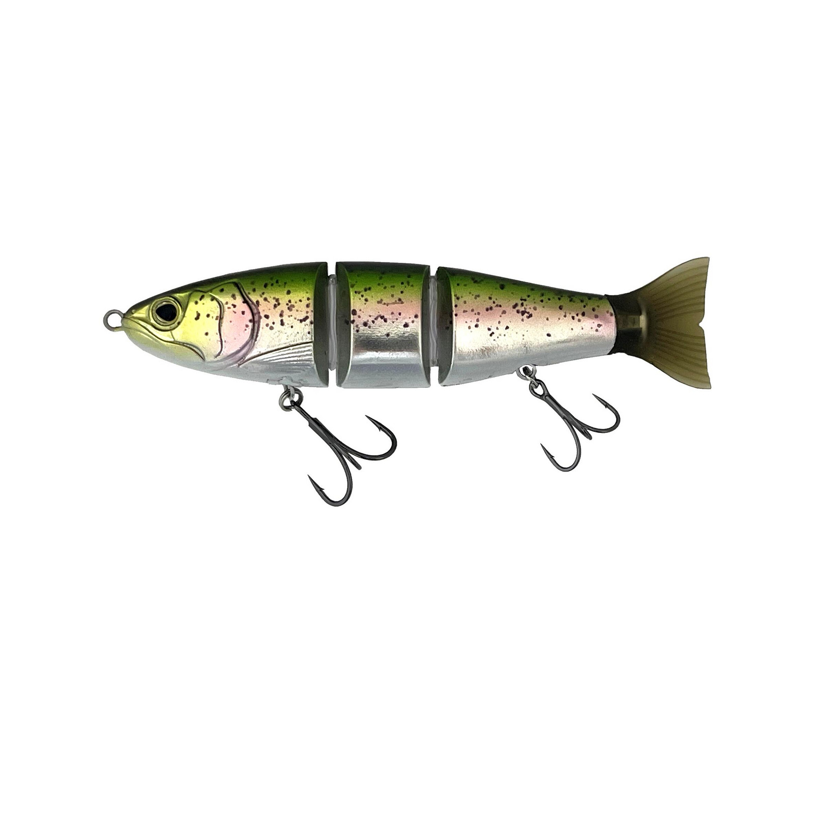 Nástraha swimbait na lov dravcov Biwaa Swimstrap 145S pstruh dúhový