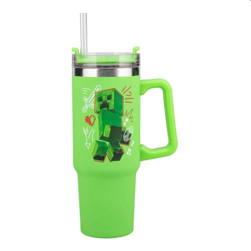 Termo pohár Creeper (Minecraft) 900 ml 5056577755756
