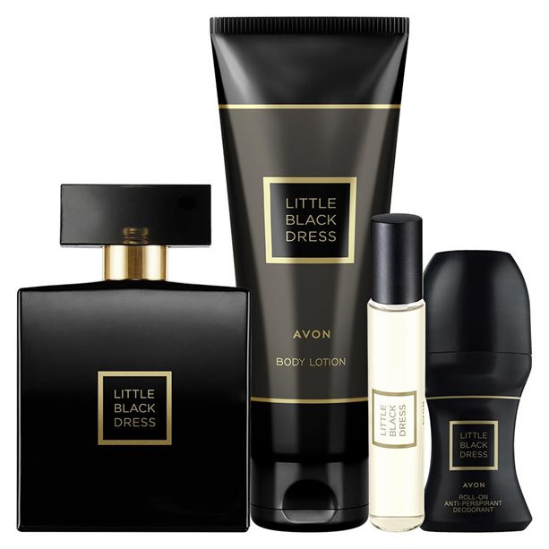AVON Little Black Dress EDP Sada 4-dielna