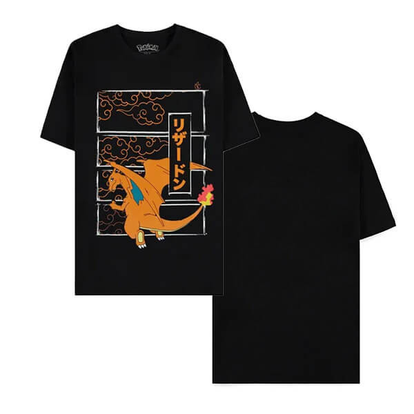 Difuzed Pokémon tričko Charizard JP - veľ. S