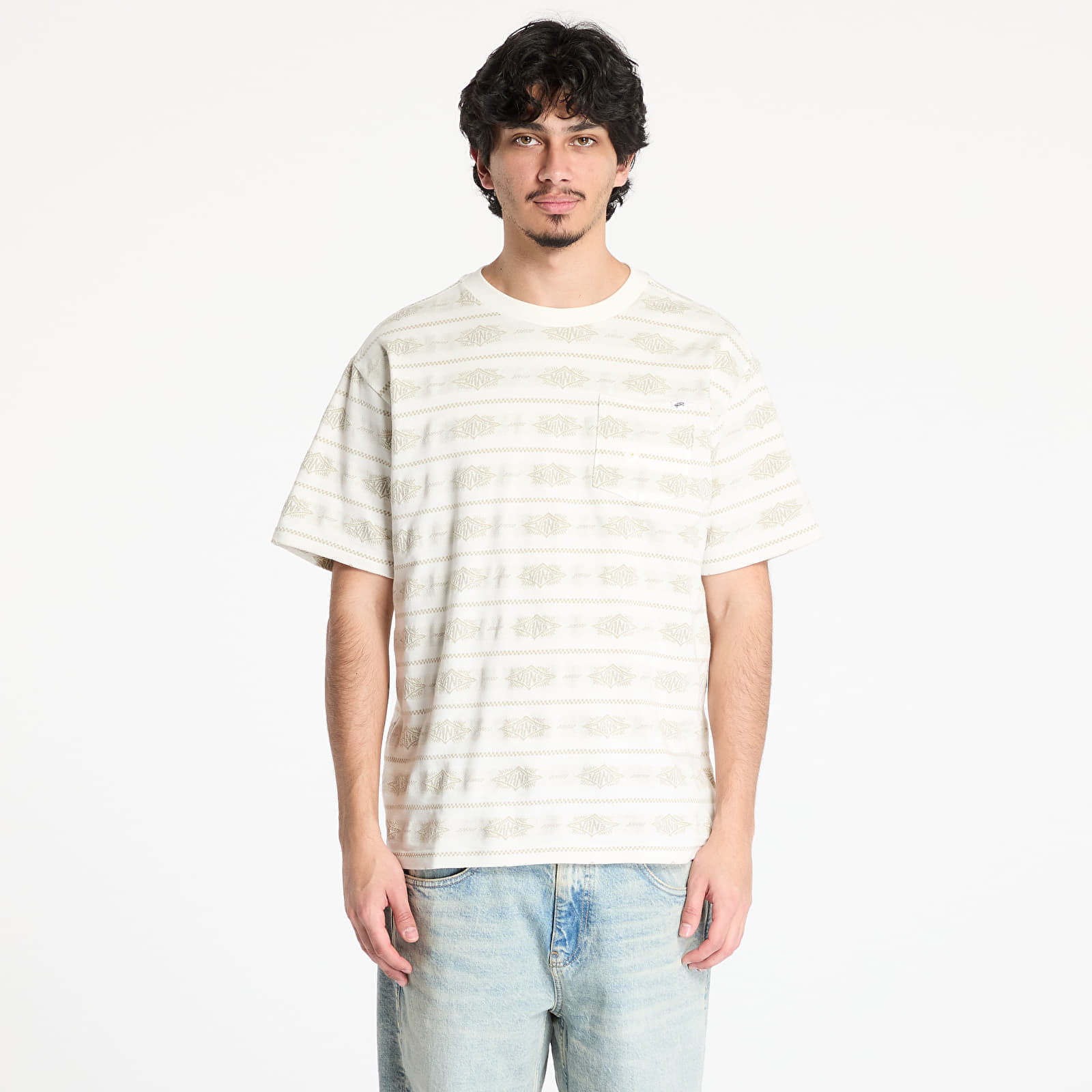 Tričko Vans LX Shorebreak SS Knit Marshmallow L