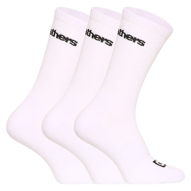 Horsefeathers Delete Premium 3-Pack Socks White 8-10