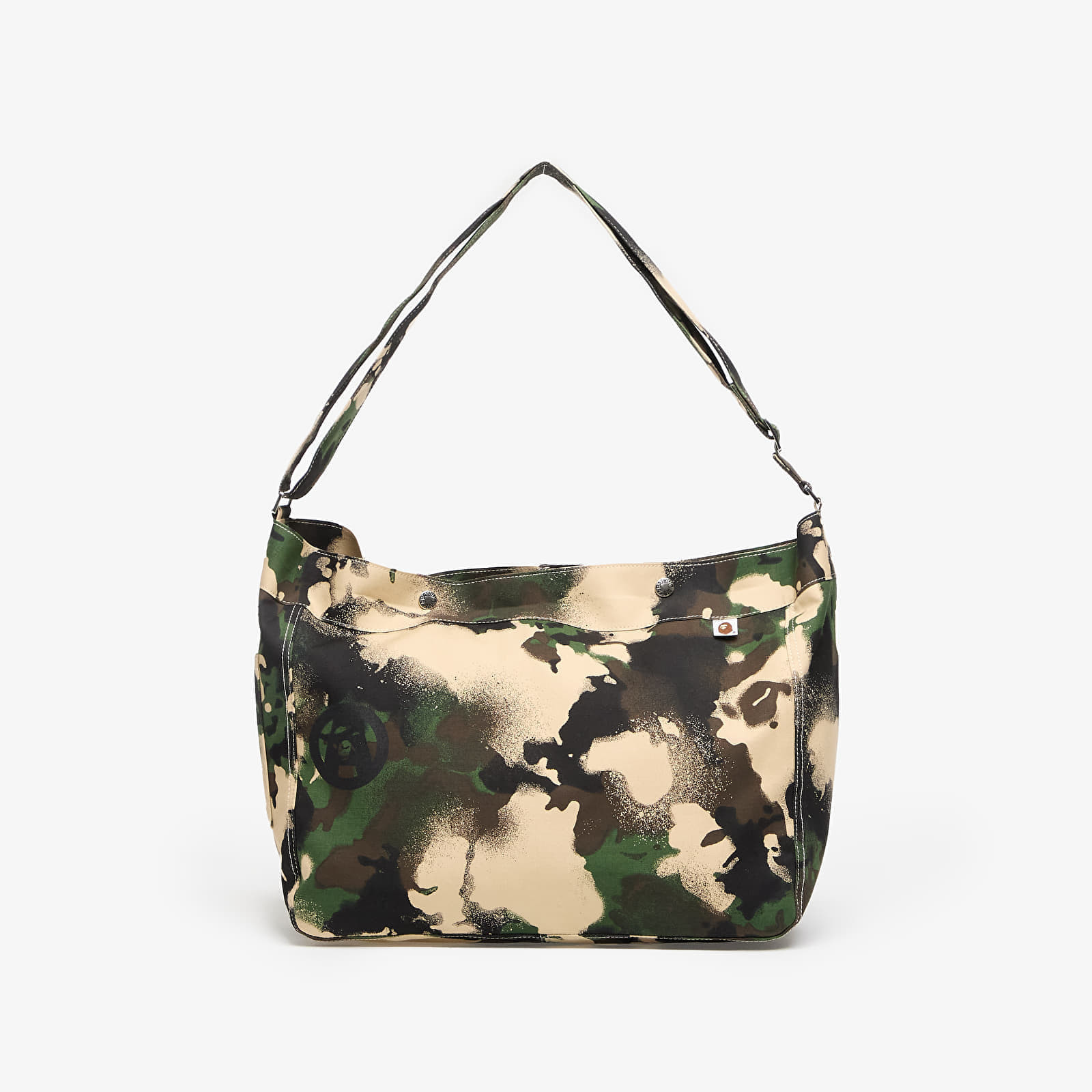 Taška A BATHING APE Map Camo Shoulder Bag Green Universal