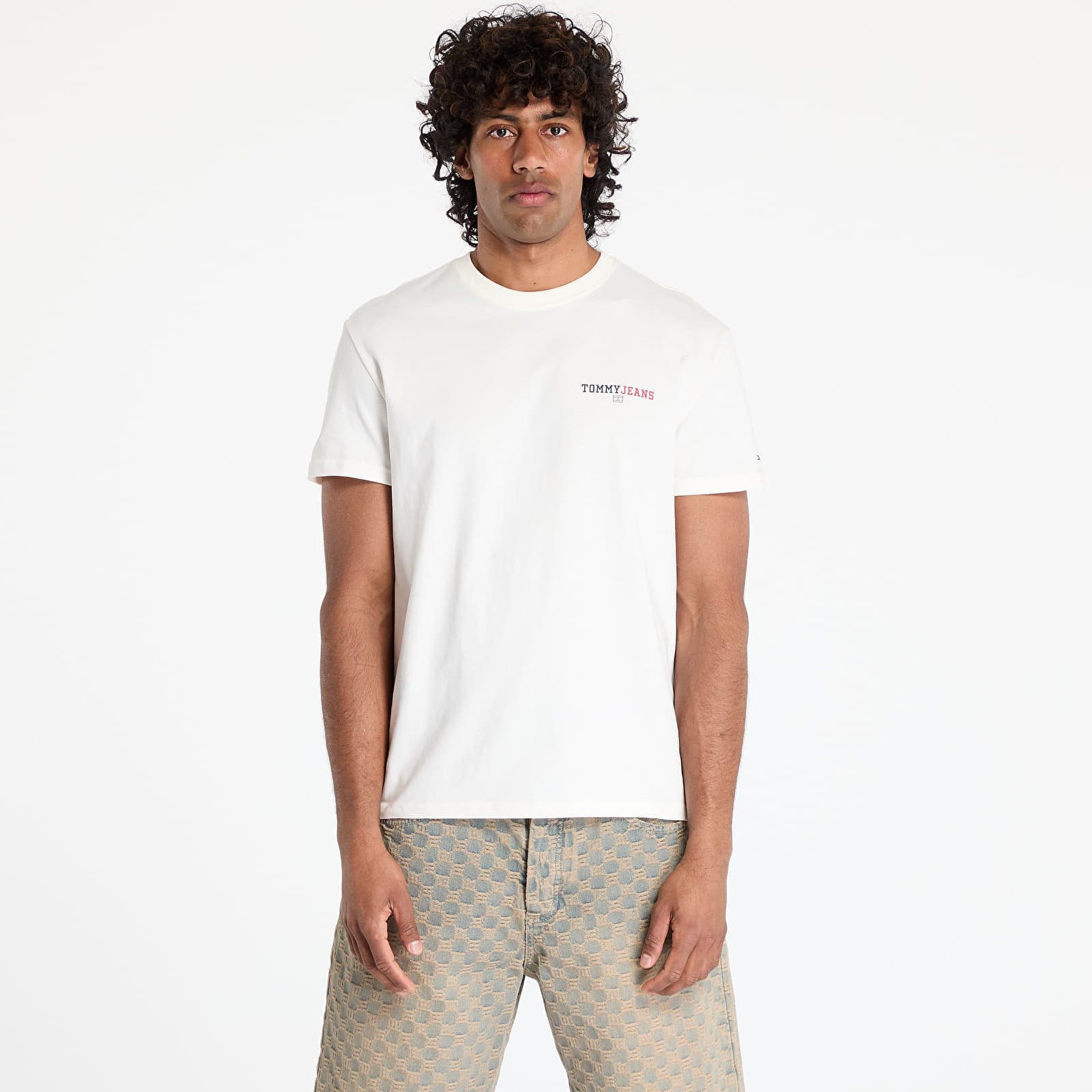 Tričko Tommy Jeans Reg Dna Graphic Tee White M