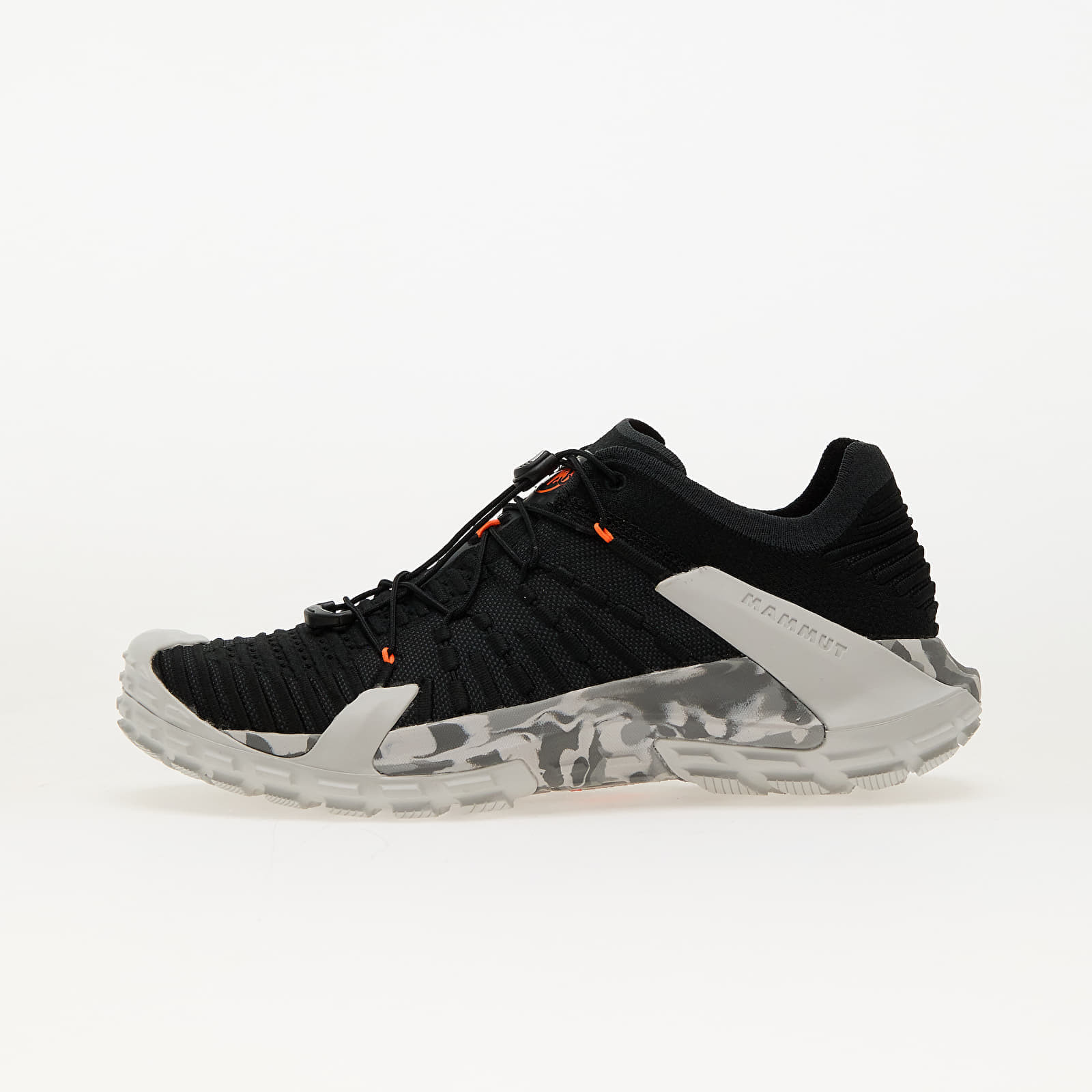 Tenisky Mammut Hueco Knit II Low Men Black-Light Ice Gray EUR 44 2/3