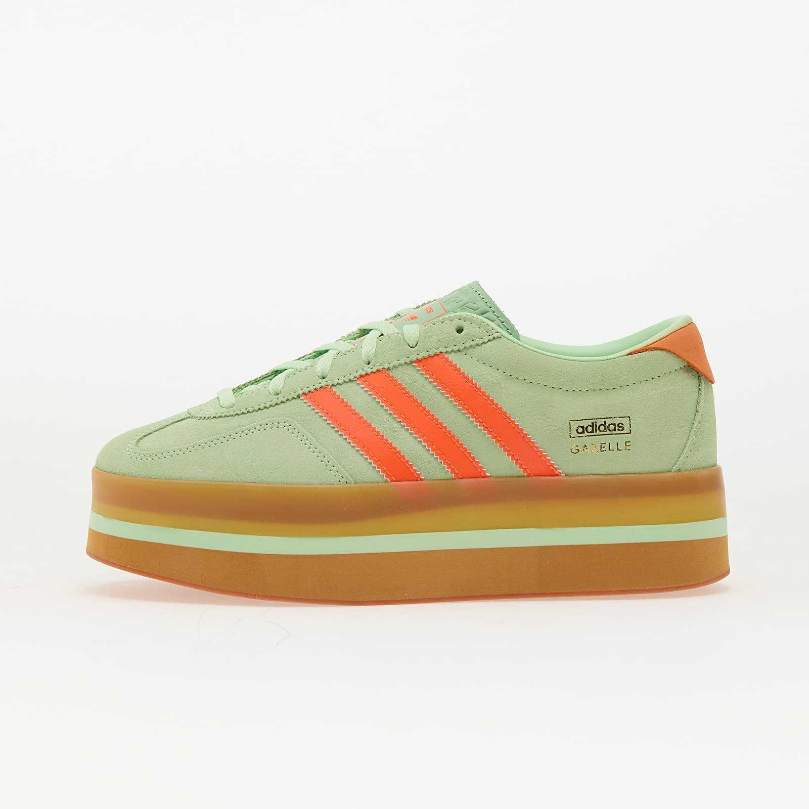 Tenisky adidas Gazelle Stack W Segrsp/ Solar Orange/ Gum1 EUR 38