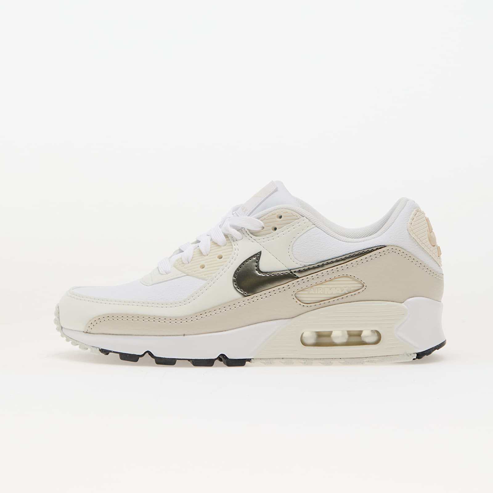 Tenisky Nike W Air Max 90 White/ Flat Pewter-Lt Orewood Brn EUR 36