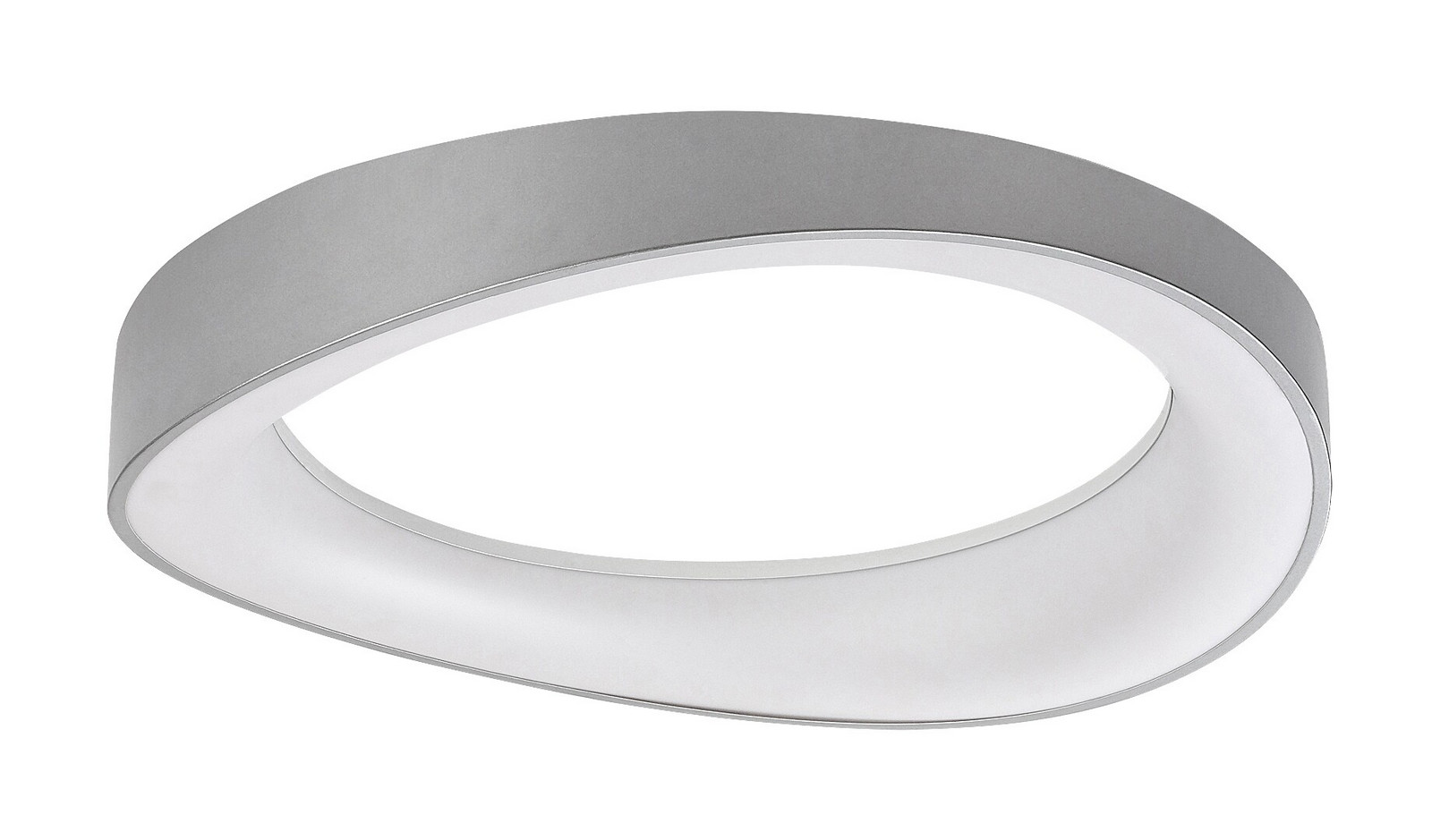 Rabalux Strieborné stropné LED svietidlo Iliana 520mm 56W 71054