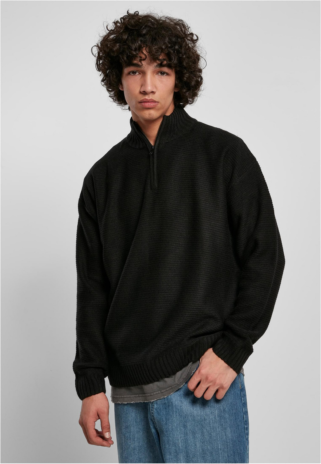 Knitted Troyer black