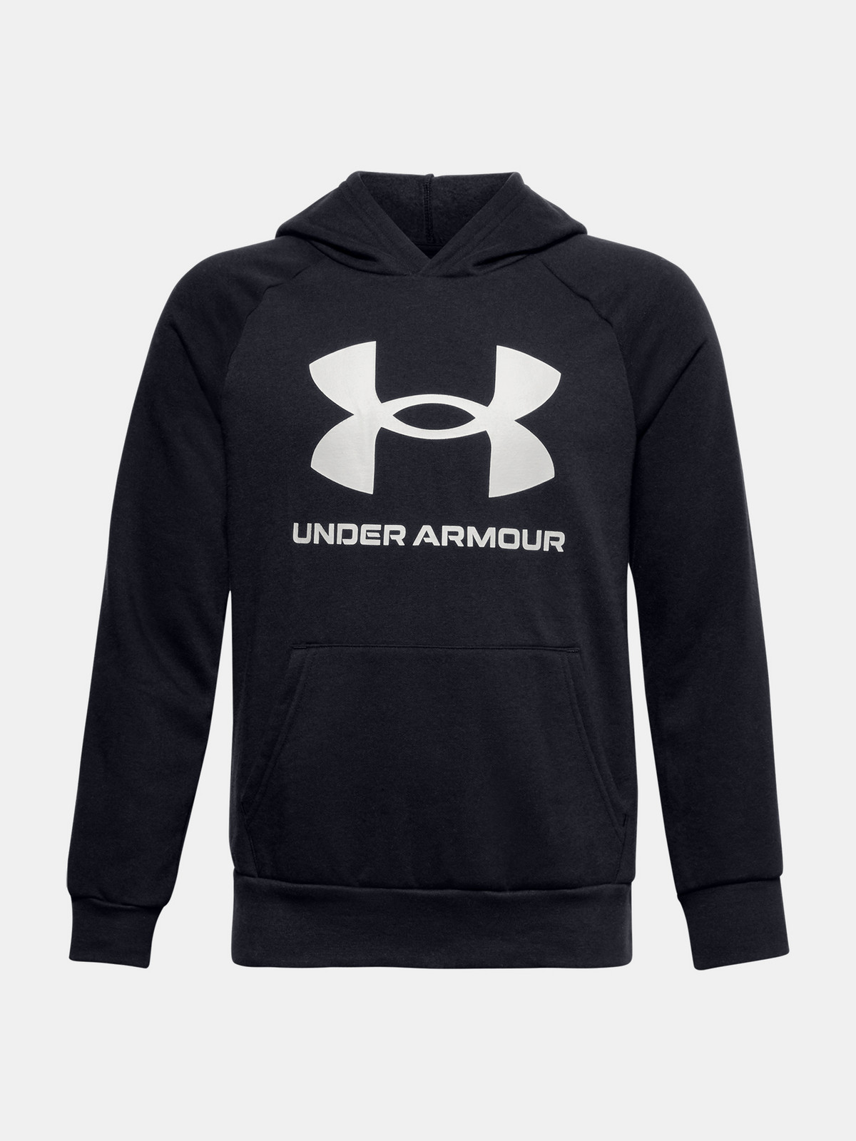Under Armour Sweatshirt RIVAL FLEECE HOODIE-BLK - Boys