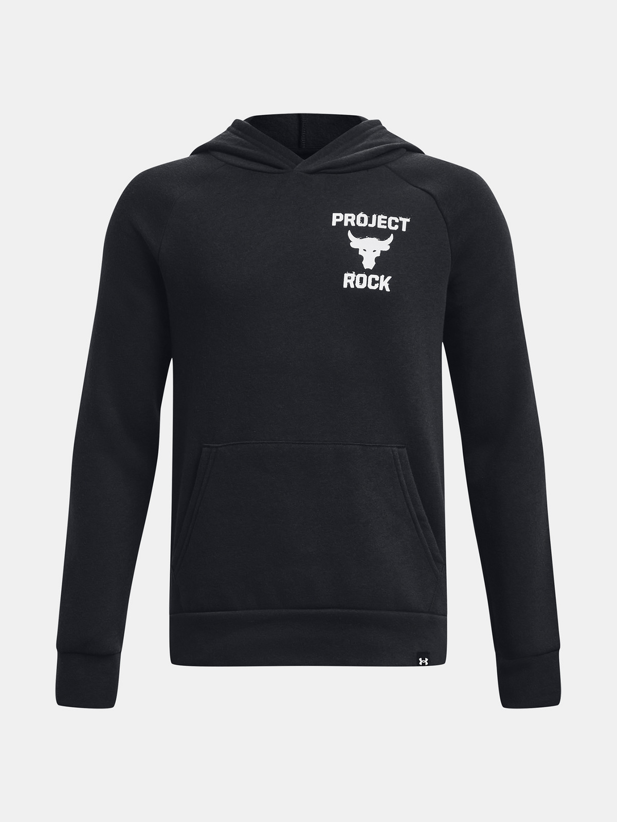 Under Armour Sweatshirt Pjt Rck Boys Rvl Flc Hdy-BLK - Boys