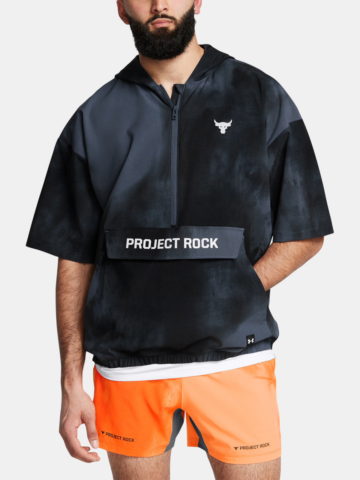 Under Armour Jacket Pjt Rck Warm Up Â? Zip Jacket-GRY - Men