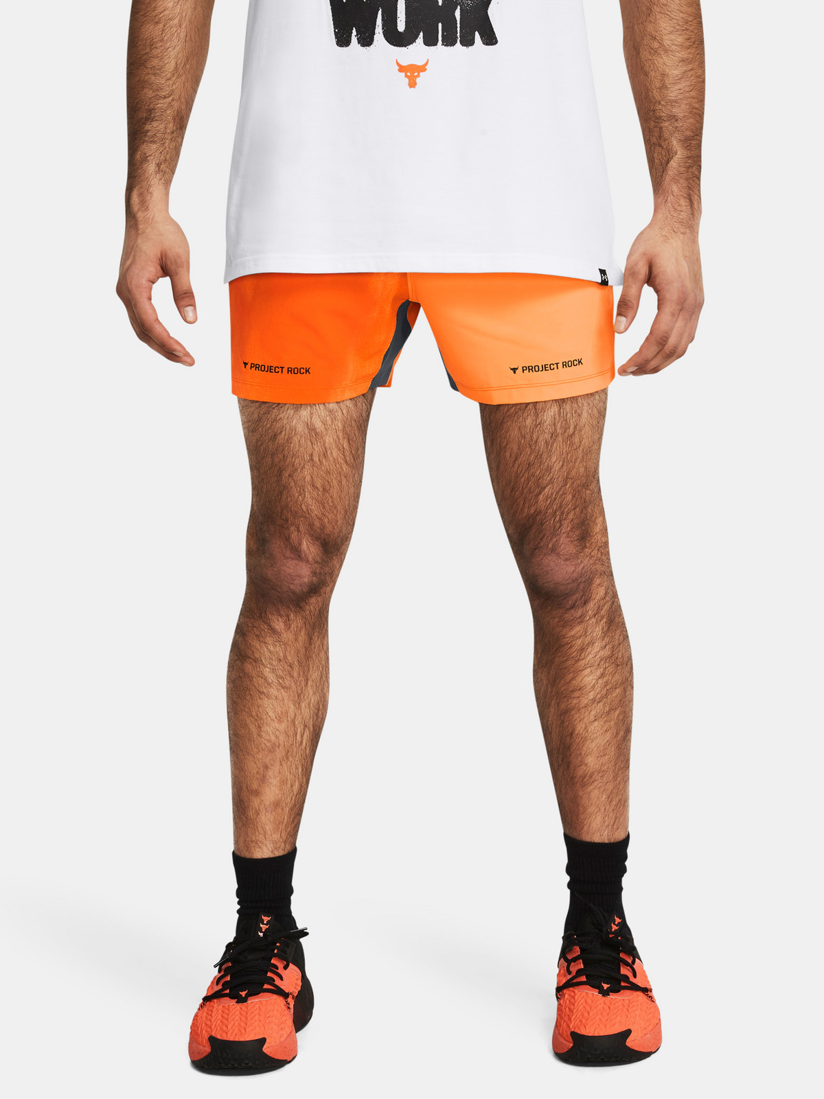 Under Armour Shorts Pjt Rock Ultimate 5in Pt Sts-ORG - Men's