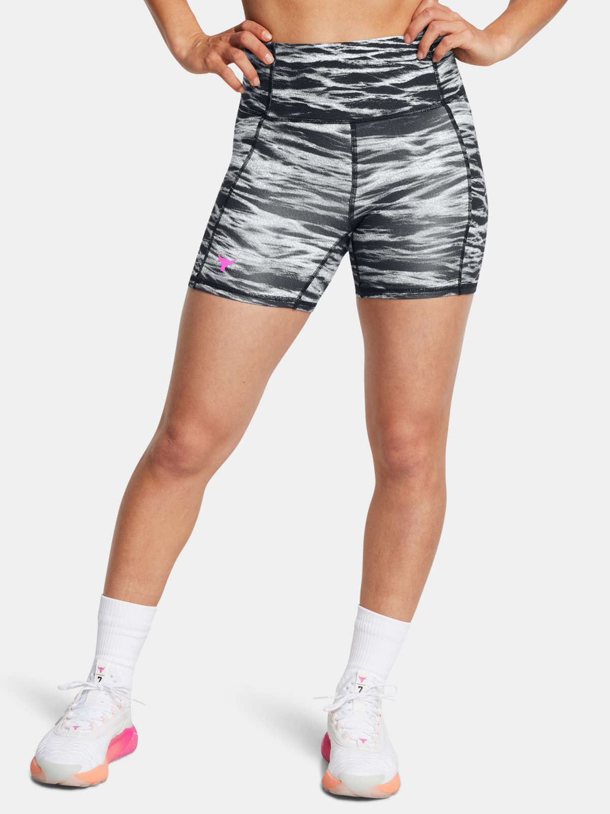 Under Armour Shorts Pjt Rck Lets Go BTB Middy Pt-BLK - Women's