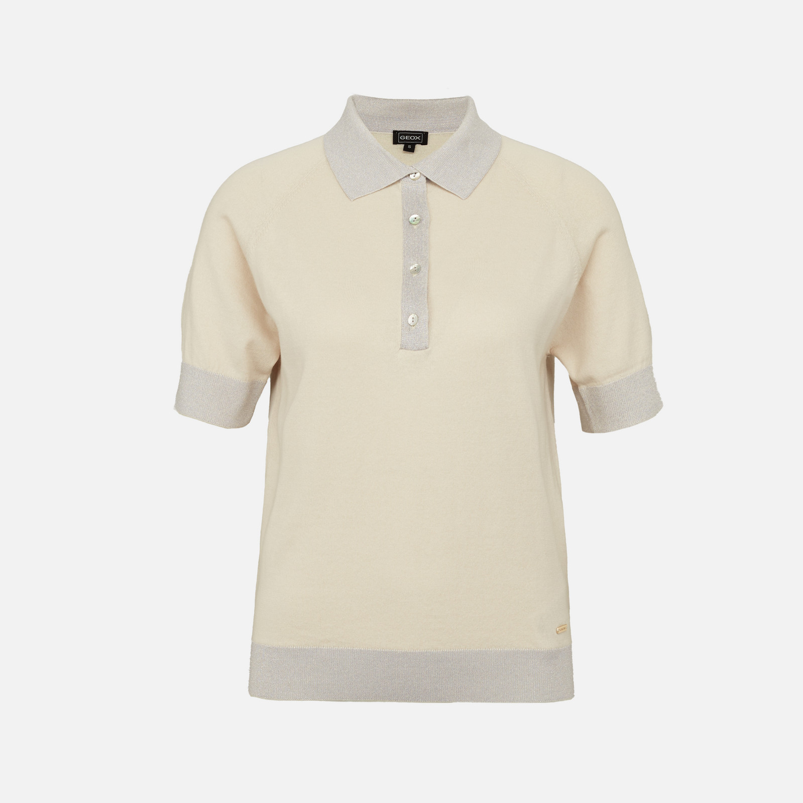 Cream women's T-shirt Geox - Women's