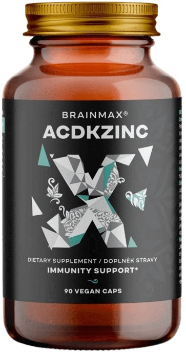 Brainmax acdkzinc 90 rostlinných kapsúl