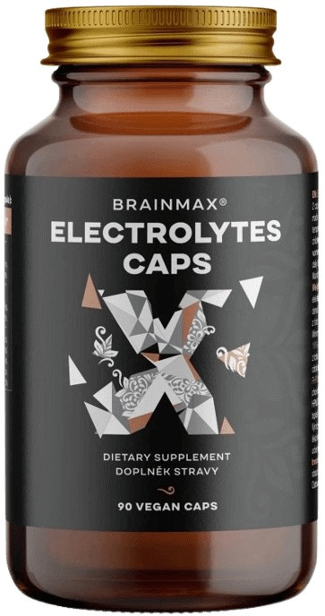 Brainmax electrolytes caps 90 rostlinných kapsúl