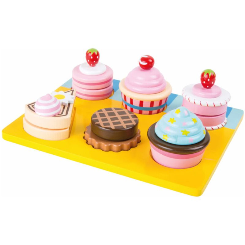 Small foot Cupcakes sada hračiek z dreva 3 y+ 13 ks