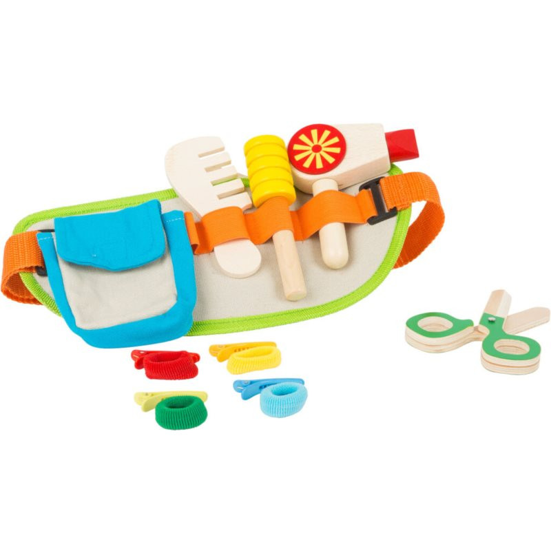 Small foot Wooden Hairdresser Set sada hračiek z dreva 3 y+ 1 ks
