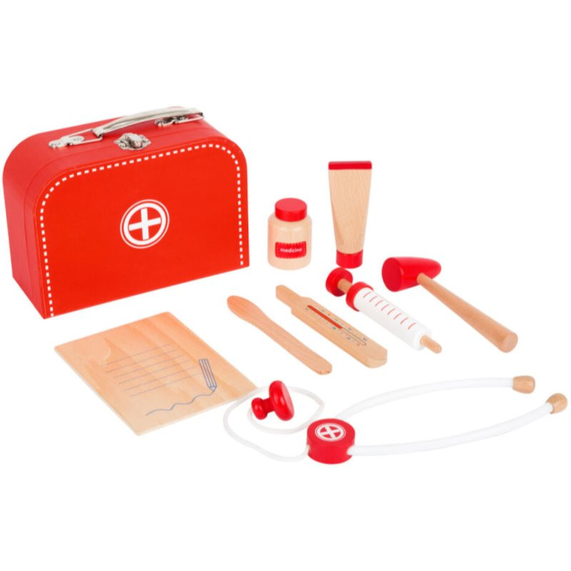 Small foot Wooden Doctor’s Kit sada hračiek z dreva 3 y+ 9 ks