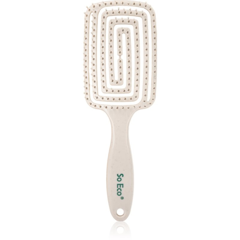 So Eco Flexi Paddle Detangling Brush kefa pre jednoduché rozčesávanie vlasov 1 ks