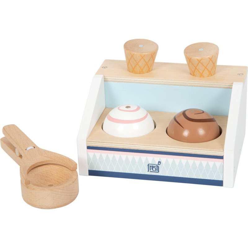 Small foot Wooden Ice Cream Stand Fresh sada hračiek pre deti 3 y+ 1 ks