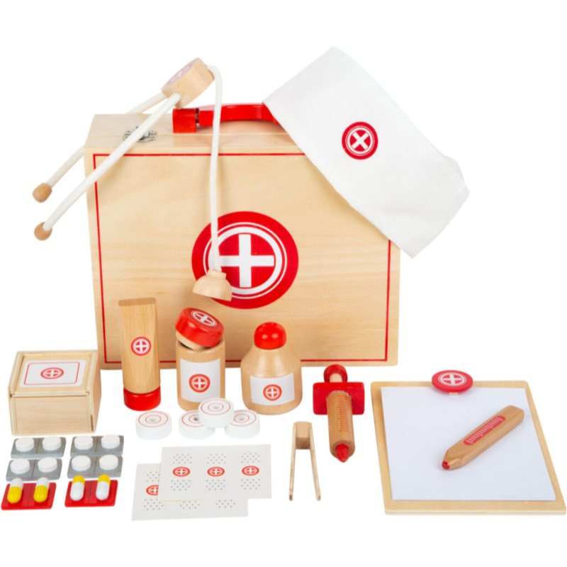 Small foot Wooden Doctor’s Kit sada hračiek z dreva 3 y+ 24 ks