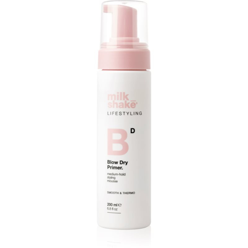 Milk Shake Lifestyling Blow Dry Primer ochranná stylingová pena 200 ml