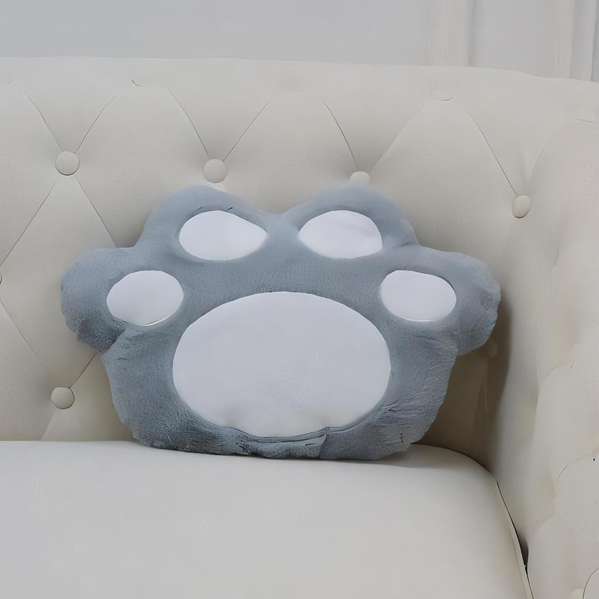 Vankúš Lapka 49x31 cm sivý