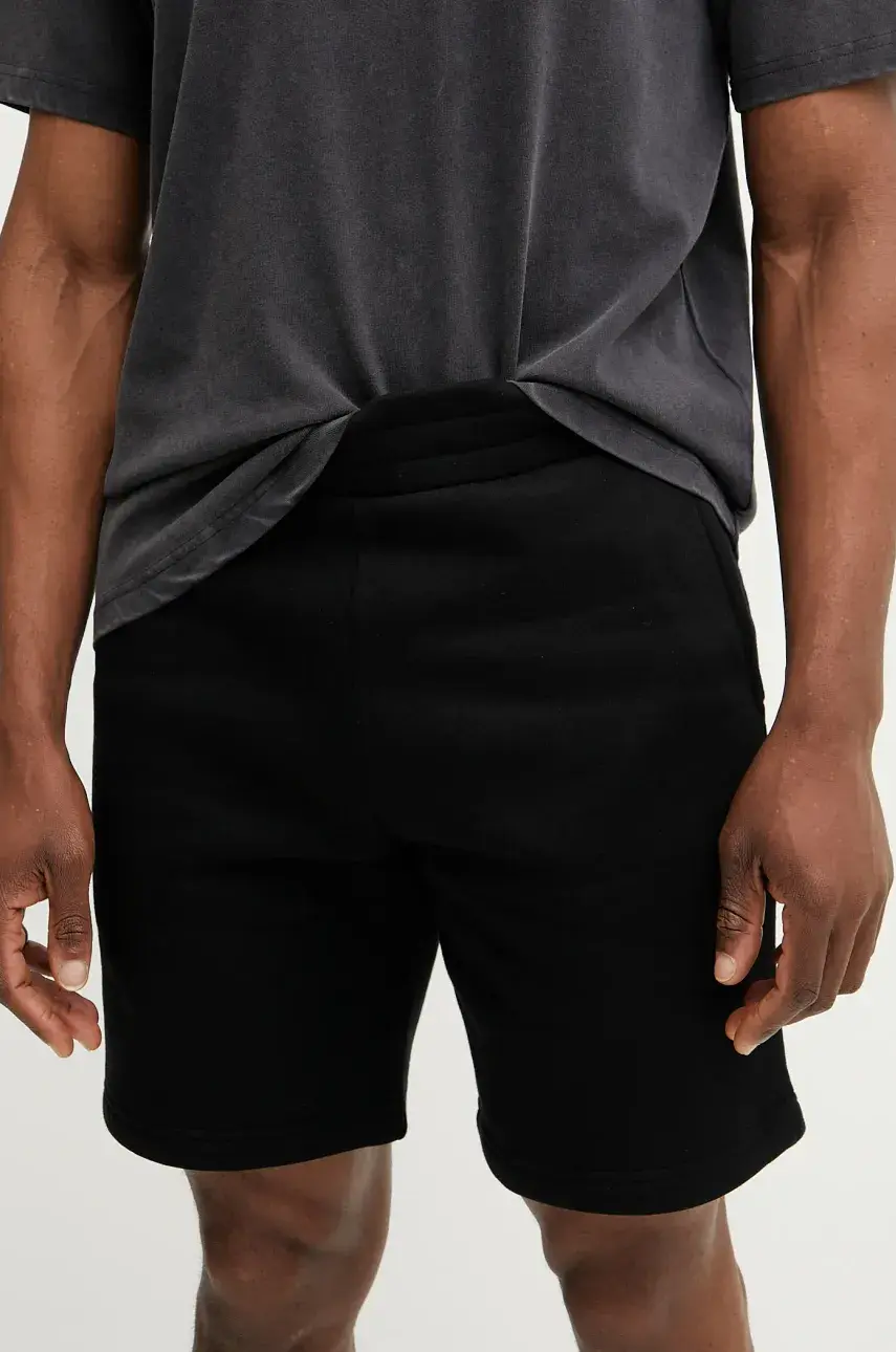 Šortky Peak Performance Original Sweat pánske, čierna farba, G79568