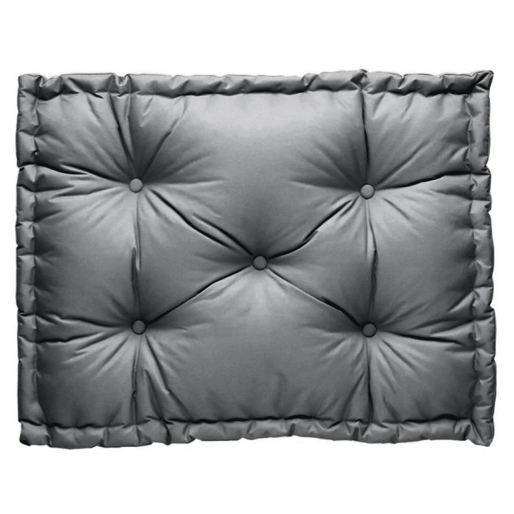 Vankúš na paletové sedenie, tmavosivá, LEGNO