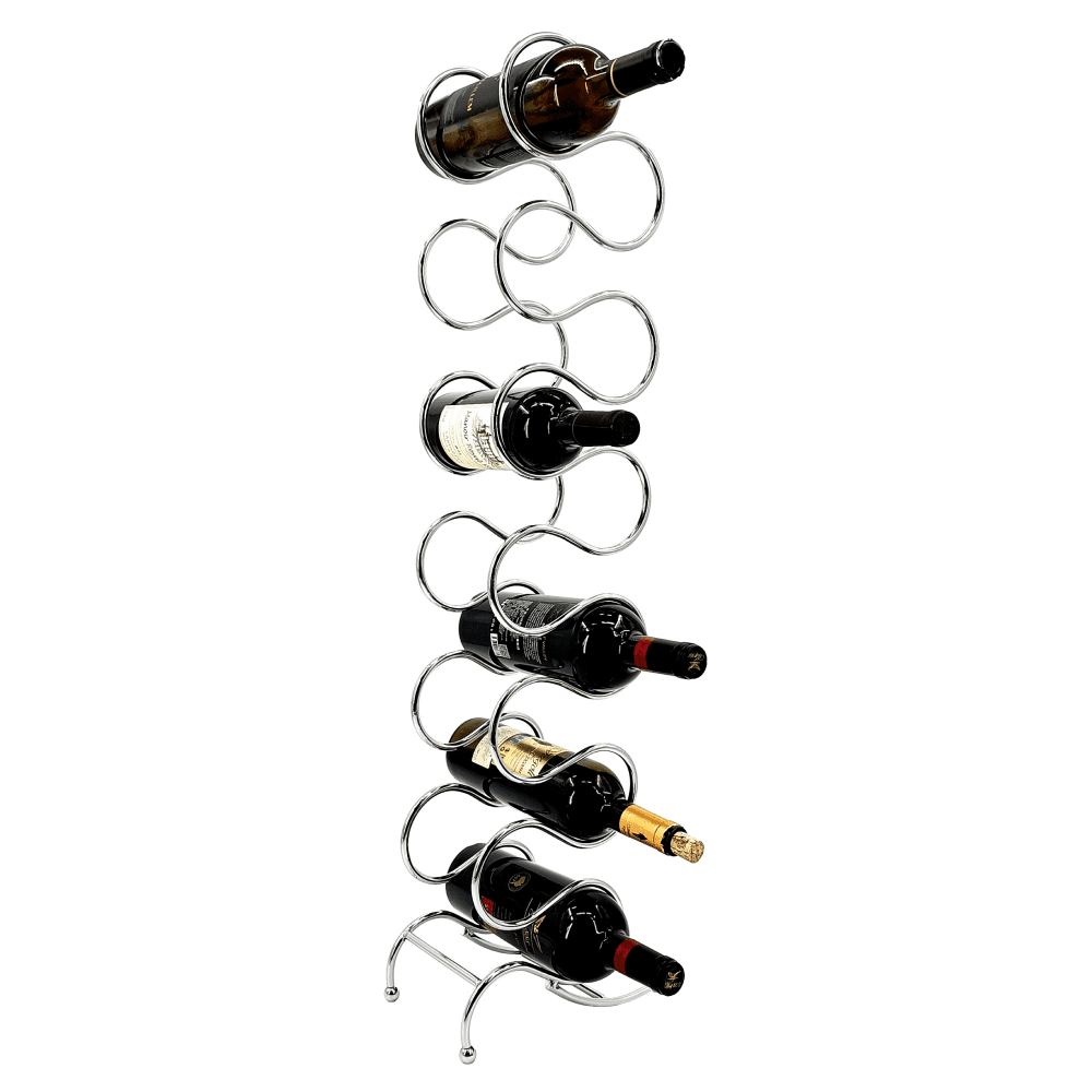 Stojan na víno, strieborná, GAVEX