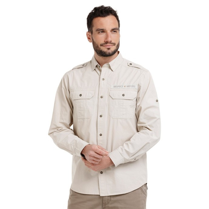 Bushman košeľa Sibut beige M