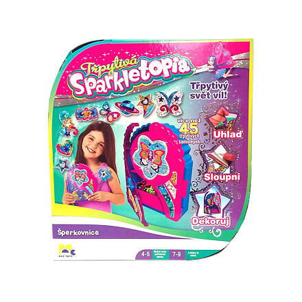 Trblietavá Sparkletopia - Čarovná šperkovnica