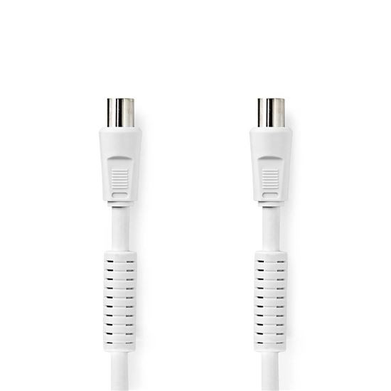 NEDIS CSGP40020WT150 KOAXIALNY KABEL 120 DB, IEC ZASTRCKA, ZASUVKA, 15 M, BIELA FARBA