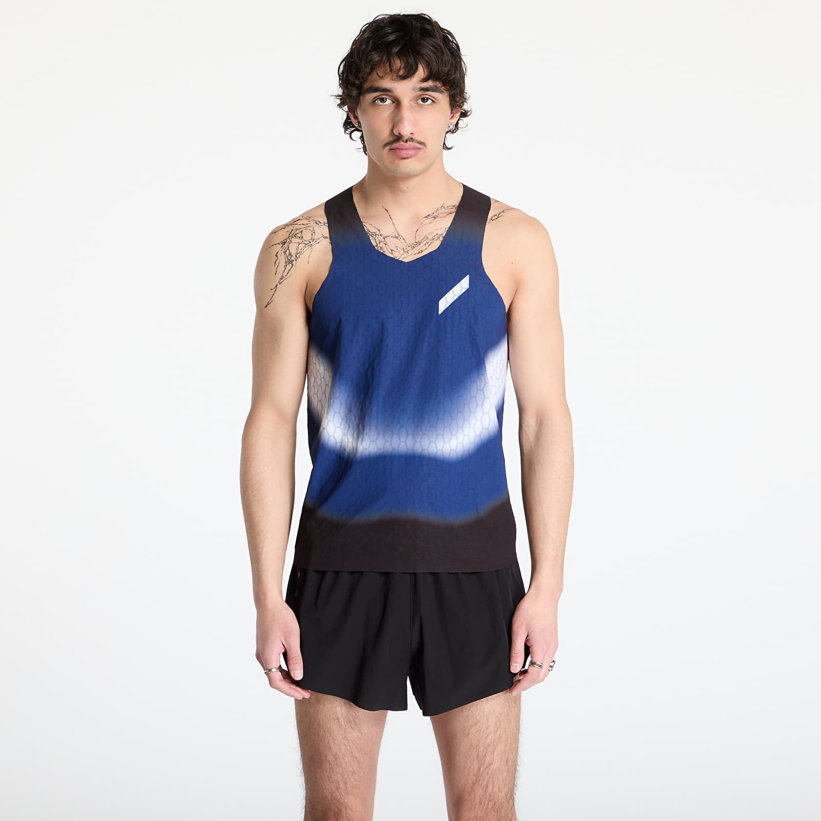 SOAR Running Men's Graphene Top Navy L