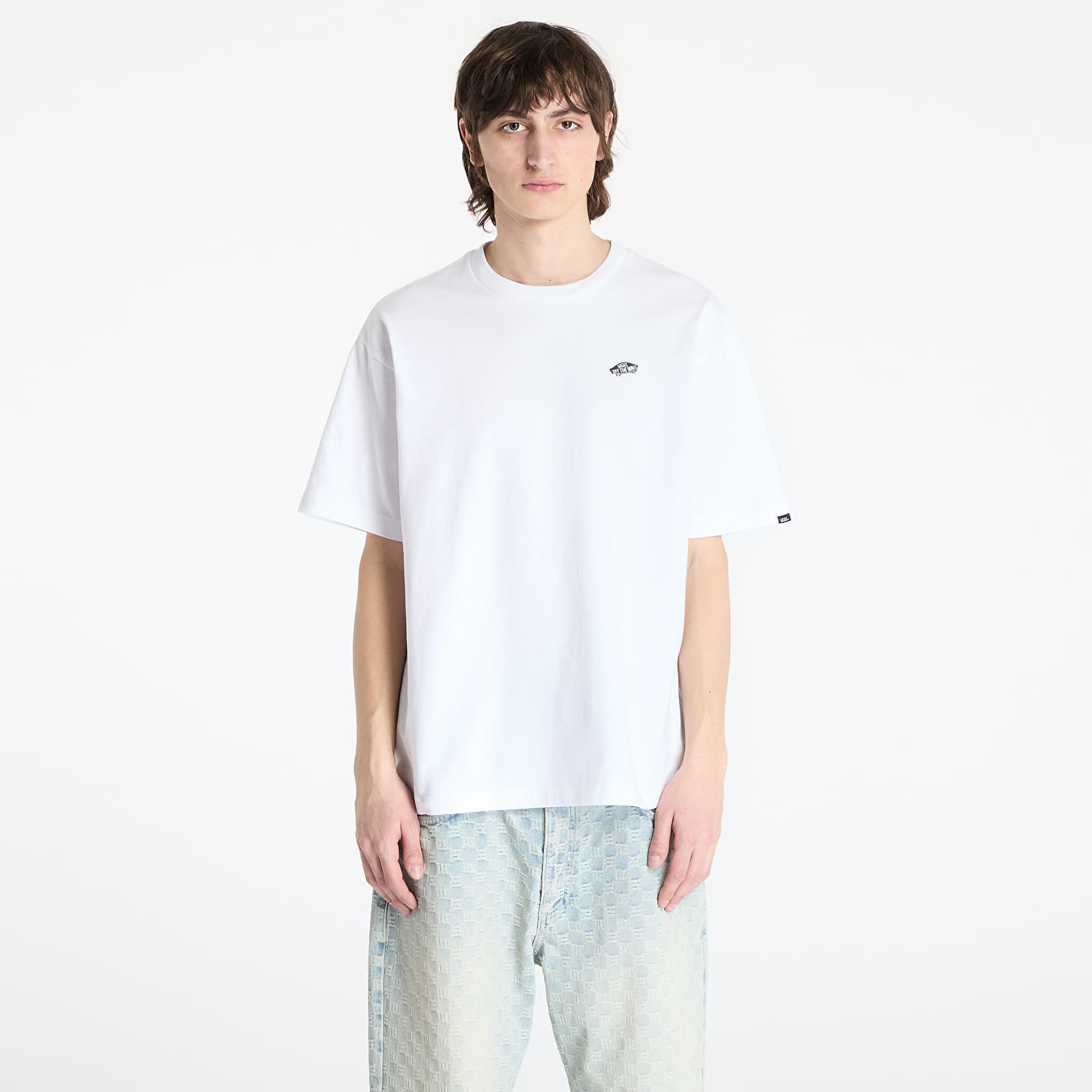 Tričko Vans Style 76 II Loose SS Tee White/ Black M