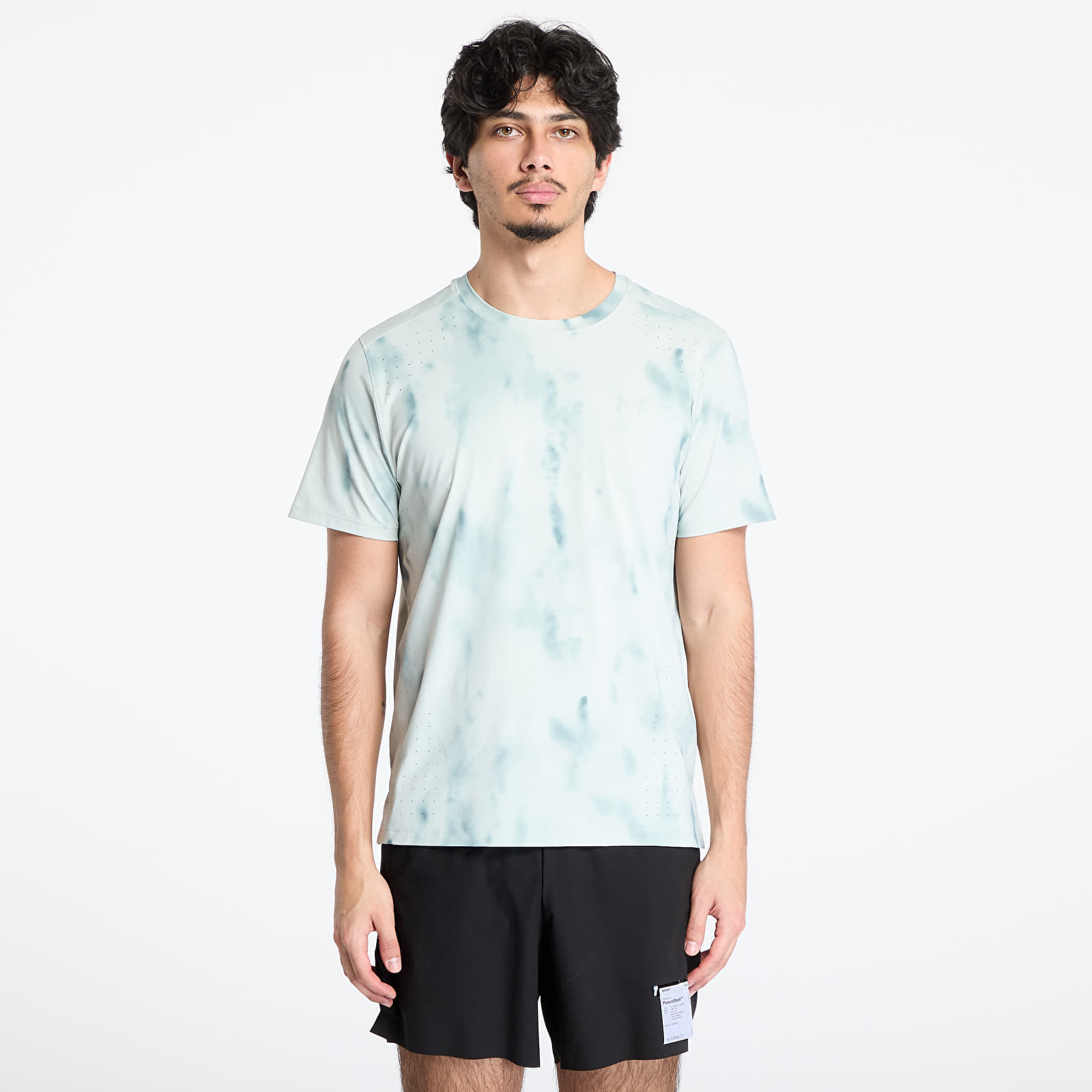 Tričko Under Armour Launch Elite PRT Short Sleeve Tee Green S