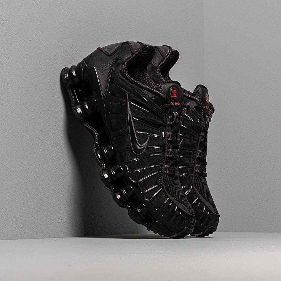 Tenisky Nike Shox TL Black/ Black-Mtlc Hematite-Max Orange EUR 40.5