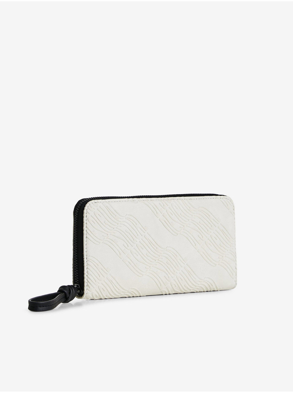 Cream women's wallet Desigual Logorama Fiona - Women's