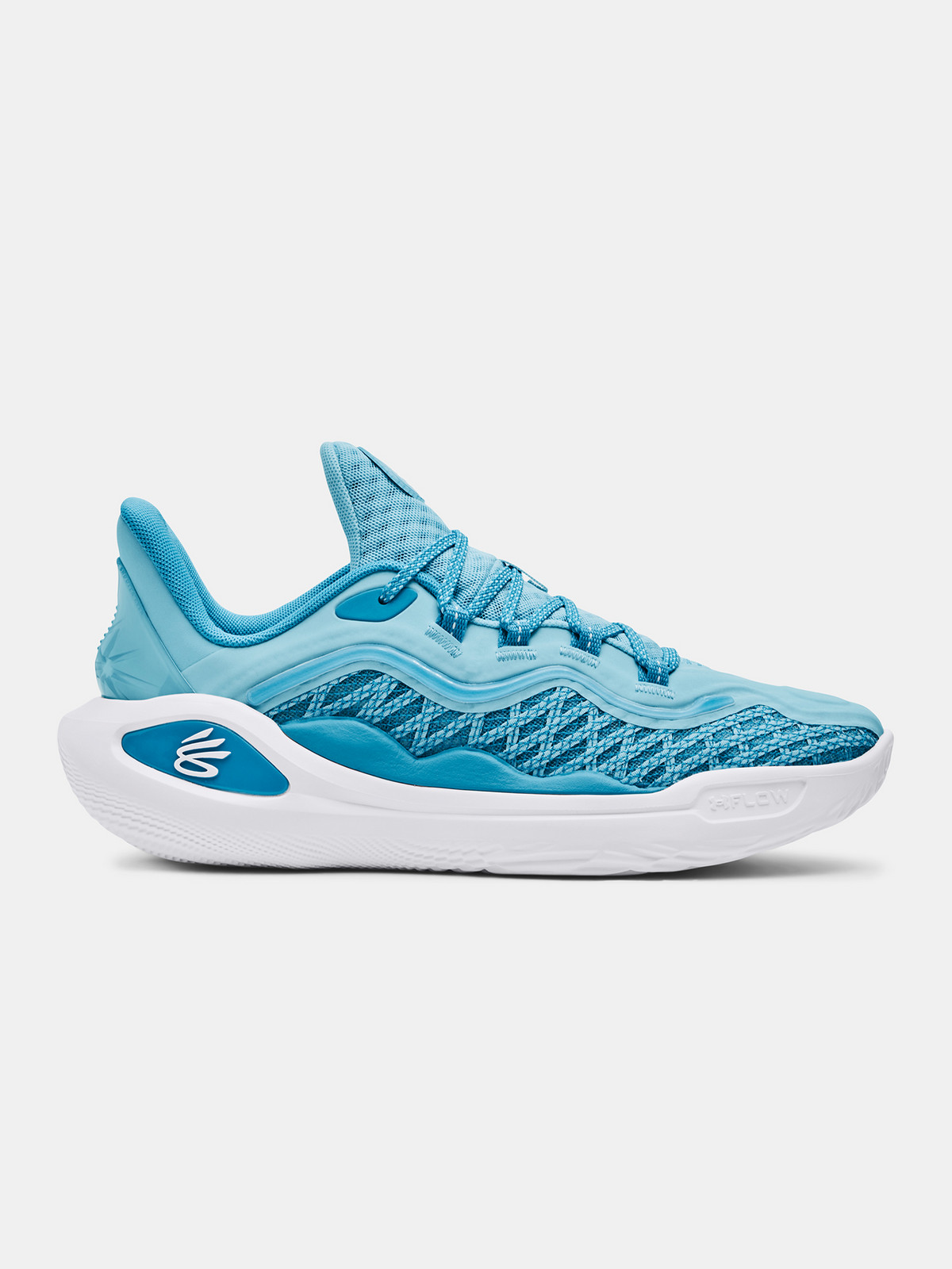 Under Armour Shoes CURRY 11 MOUTHGUARD-BLU - unisex