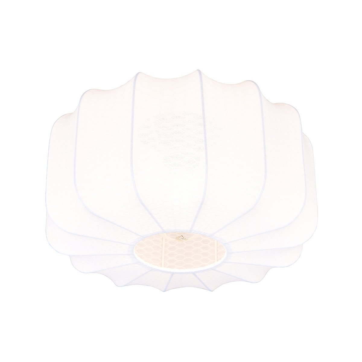Japandi stropné svietidlo biele 40 cm - Madleine